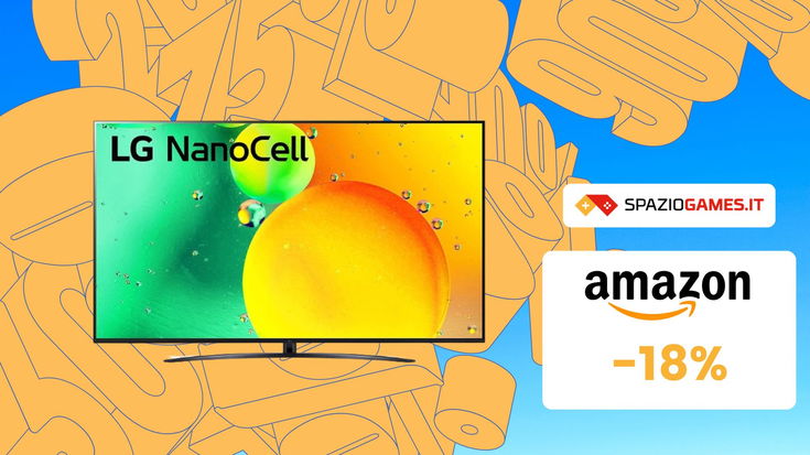 Smart TV LG NanoCell da 43" a un prezzo SHOCK su Amazon! (-18%)