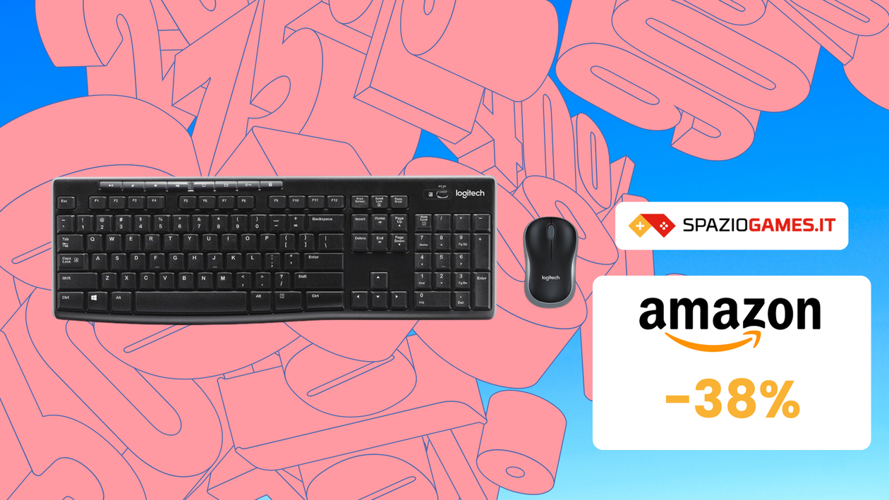 Immagine di Prezzo TOP su questo kit mouse e tastiera Logitech! (-38%)