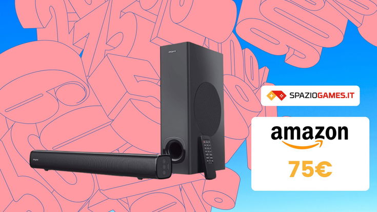 Prezzo TOP su questa soundbar Creative grazie ad un COUPON: solo 75€!