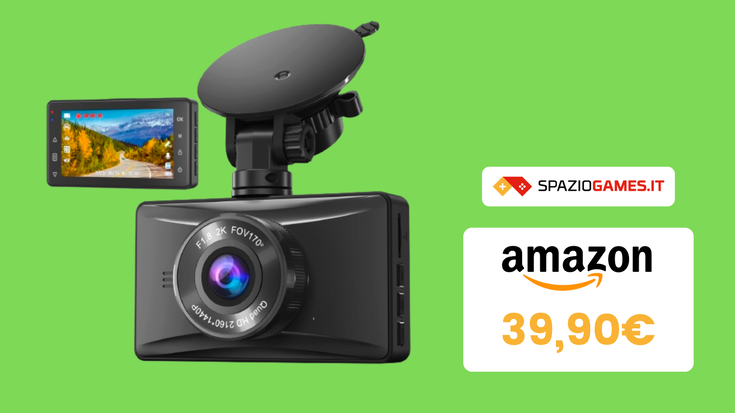 DOPPIO SCONTO per questa dash cam!