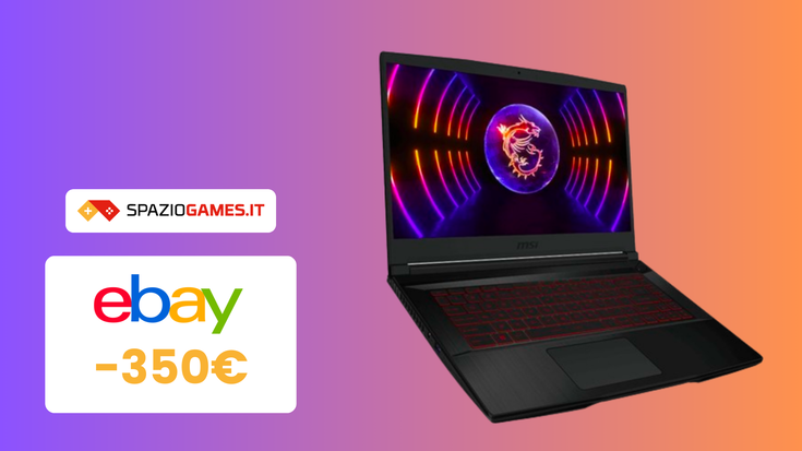 Prezzo BOMBA per questo notebook gaming MSI con RTX 4050! (-350€)