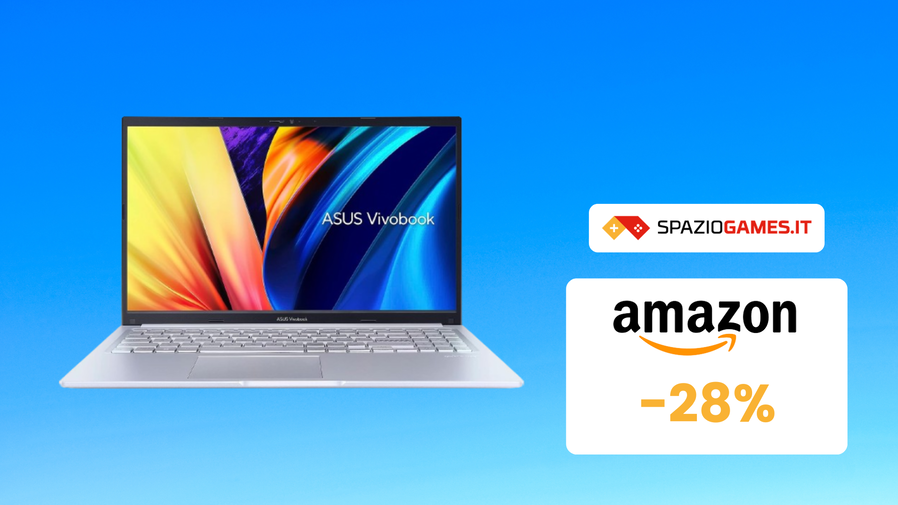 Immagine di OFFERTA SHOCK: 250€ in meno sul notebook Asus Vivobook 15!