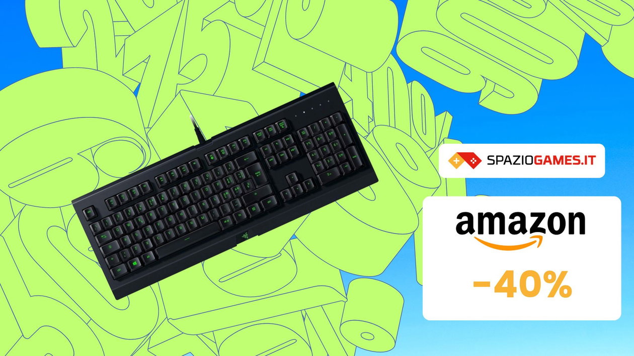 Immagine di Tastiera Razer Cynosa Lite, CHE PREZZO! Su Amazon risparmi il 40%!