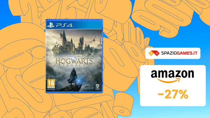 Hogwarts Legacy per PS4, CHE PREZZO! Su Amazon risparmi il 27%