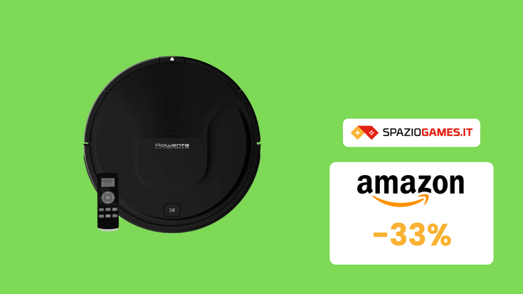 Robot aspirapolvere Rowenta SOTTOCOSTO su Amazon, AFFARE a 150€!