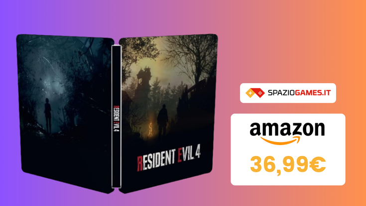 SVUOTATUTTO AMAZON: Resident Evil 4 Steelbook in sconto del 16%