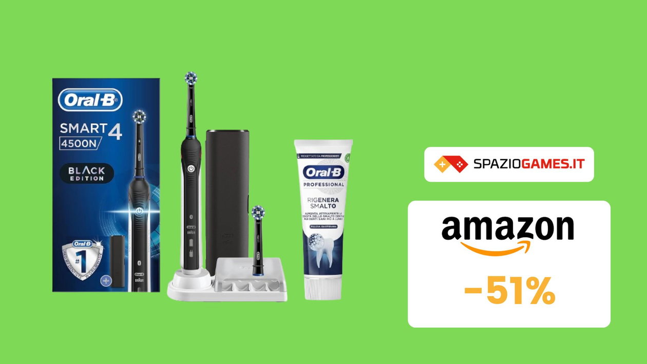Immagine di SUPER sconto su questo utilissimo spazzolino elettrico Oral B! (-51%)