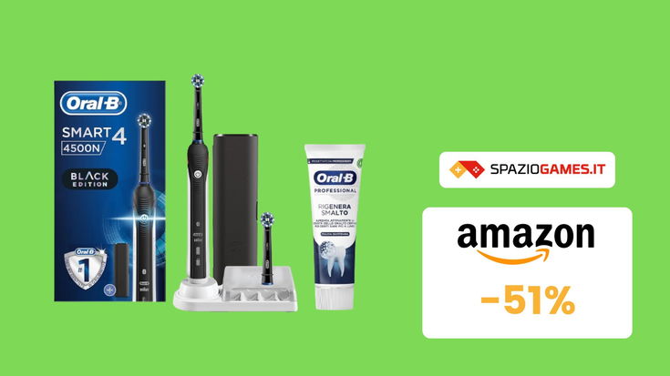 SUPER sconto su questo utilissimo spazzolino elettrico Oral B! (-51%)