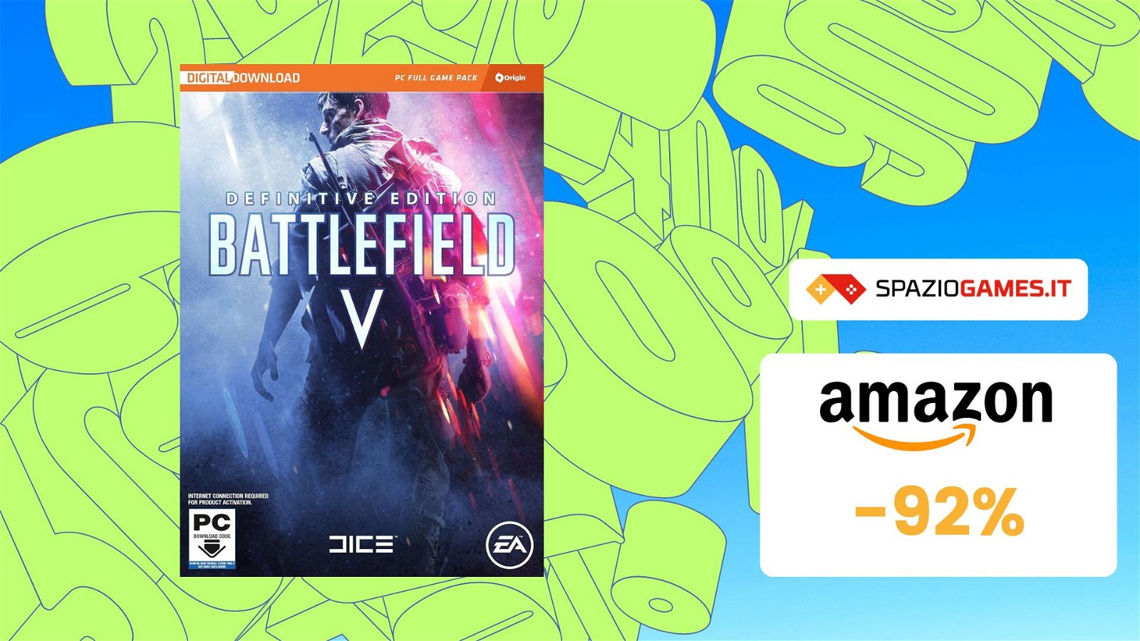 Battlefield V Definitive Edition non è mai costato così POCO! Solo 3€!
