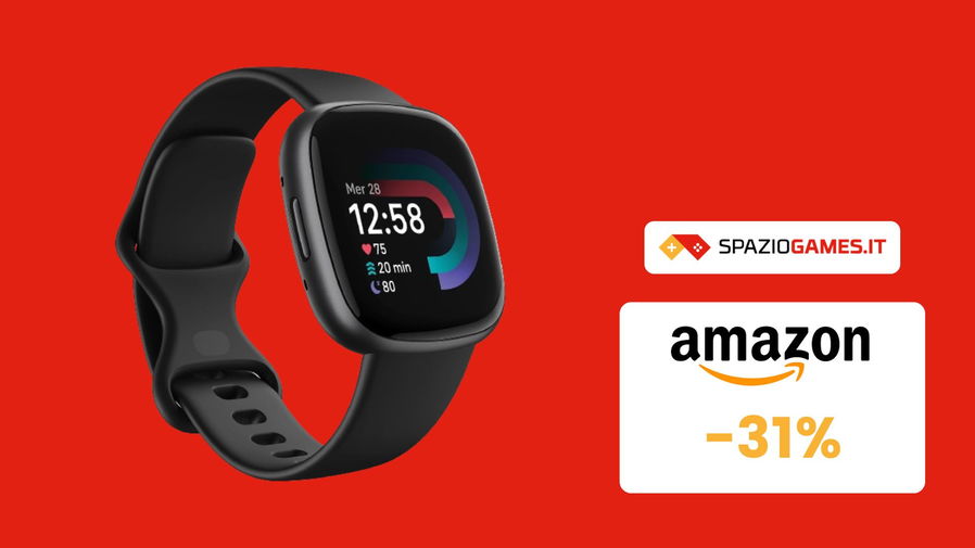 Immagine di Smartwatch FitBit Versa 4: prezzo sempre PIÙ BASSO! Su Amazon a soli 159€!