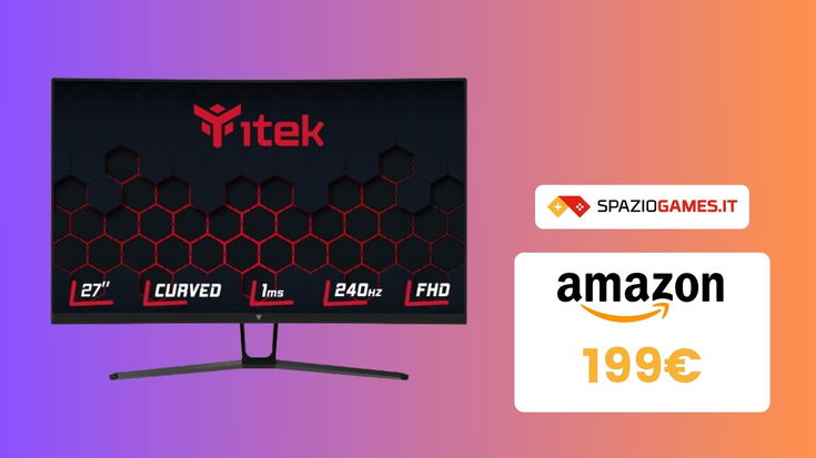 Questo monitor Itek 27" non è mai costato così POCO! Solo 199€!