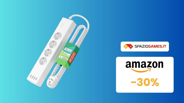 Multipresa Wi-Fi Smart a un prezzo STRACCIATO! Lo paghi solo 31€!