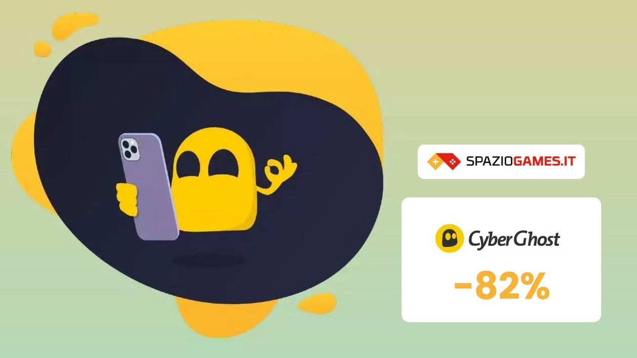 Immagine di Cyberghost VPN; ottieni fino all'82% di sconto e 2 mesi GRATIS!