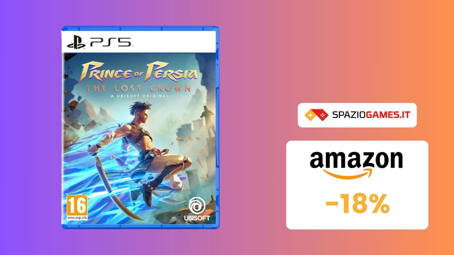 Immagine di Prince Of Persia The Lost Crown SOTTOCOSTO su Amazon, AFFARE al -18%!