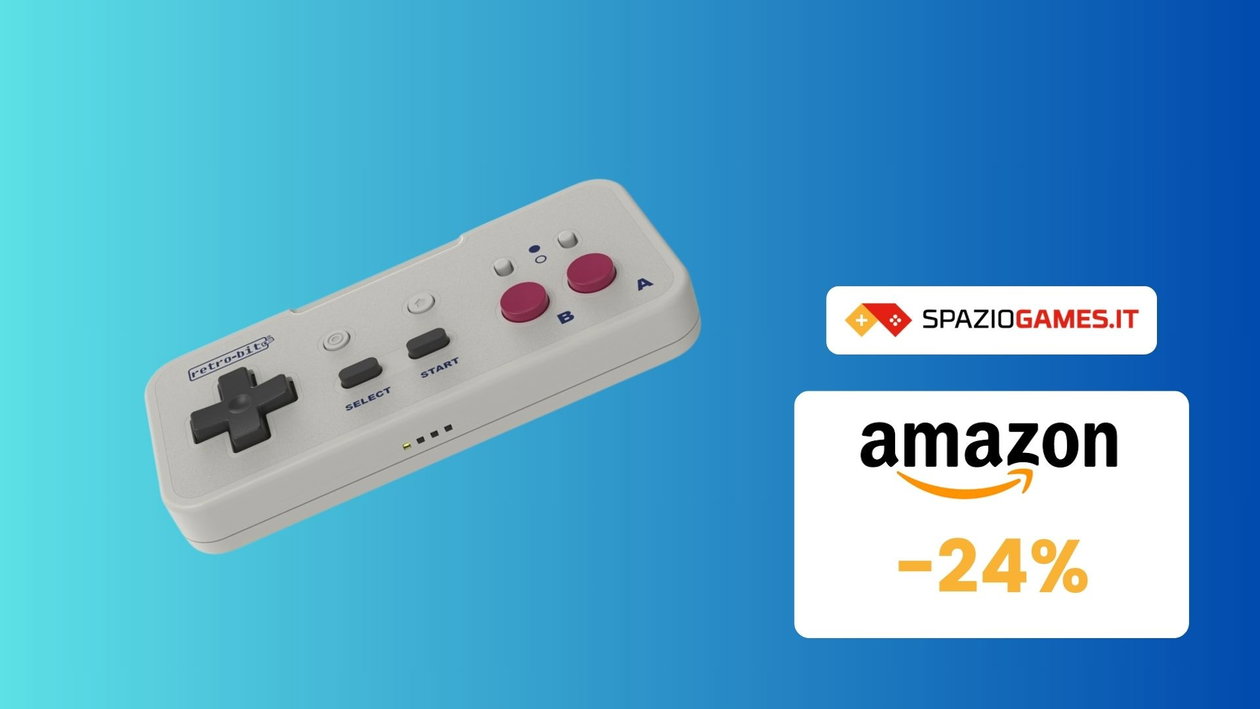 Immagine di Prezzo TOP su questo controller wireless Retro-Bit! (-24%)