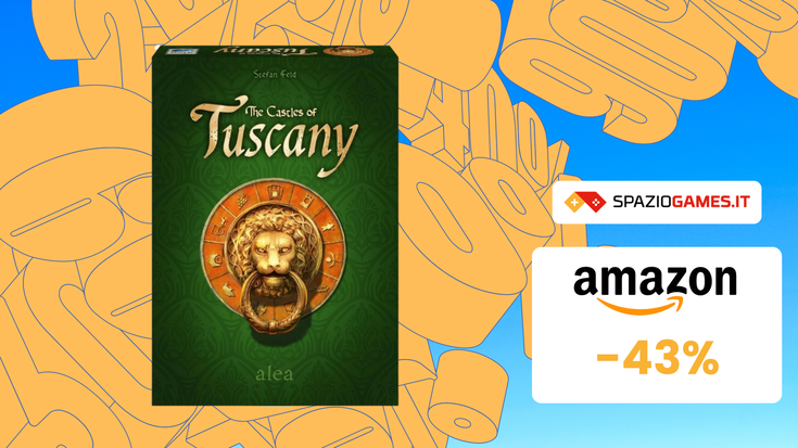 SVUOTATUTTO AMAZON: Castles of Tuscany al -43%!