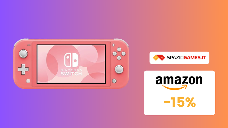 Prezzo BOMBA su questa Nintendo Switch Lite Corallo! (-15%)