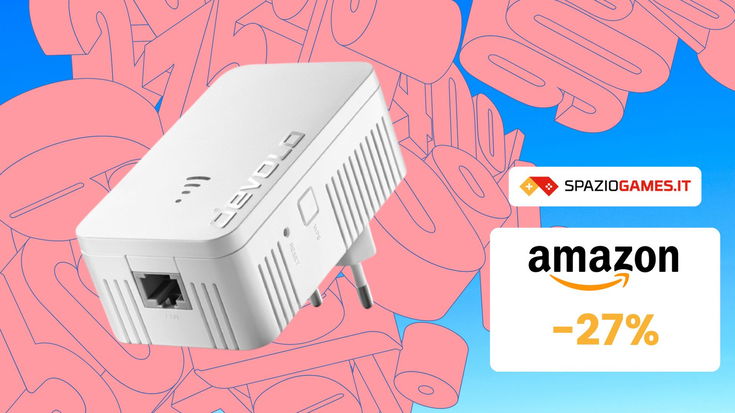 Potenzia il tuo Wi-Fi con questo ripetitore Devolo! Su Amazon a soli 43€ (-27%)