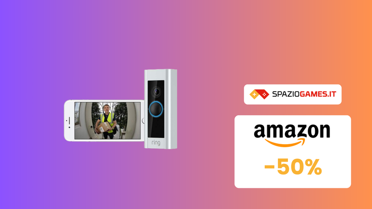 SVUOTATUTTO AMAZON: Ring Video Doorbell Pro a metà prezzo!