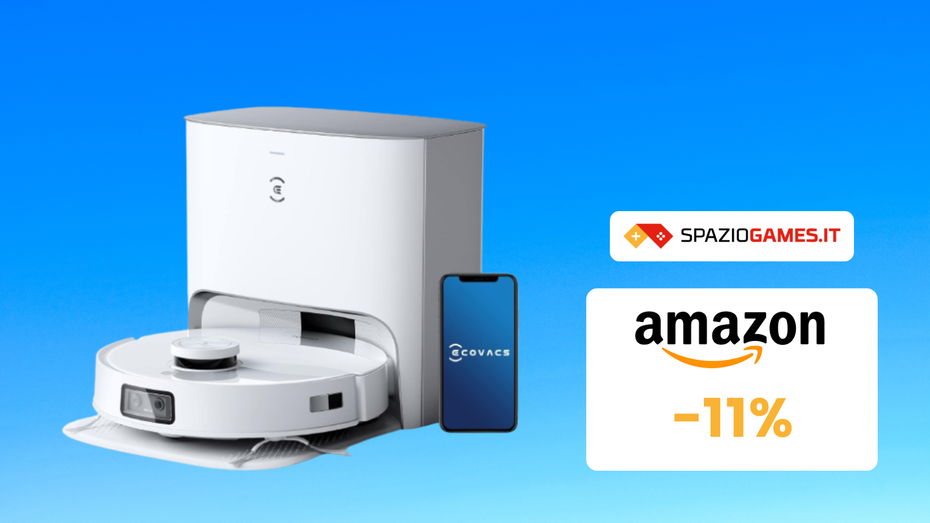Immagine di MA CHE BOMBA! Robot aspirapolvere 2 in 1 ECOVACS T10 Plus a meno di 400€!