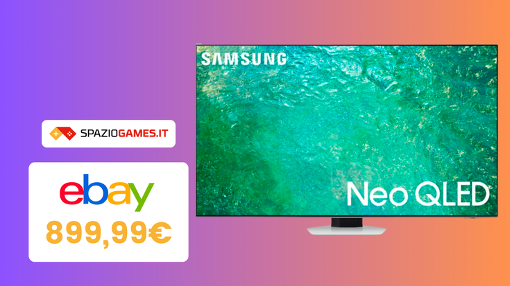 SCONTO BOMBA sulla Smart TV Samsung Neo Qled 4K 55'', ora al -15%