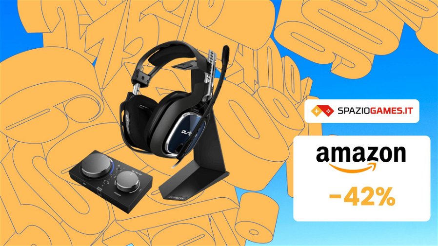 Bundle cuffie Astro A40 TR + stand, CHE PREZZO! Su  risparmi il 42%!  - SpazioGames