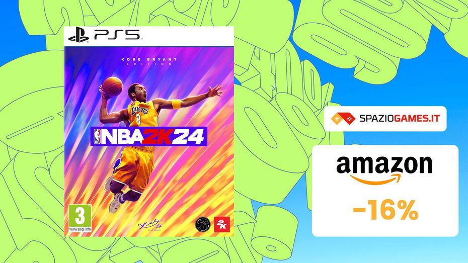 Immagine di SVUOTATUTTO AMAZON: NBA 2K24 in sconto del 16%