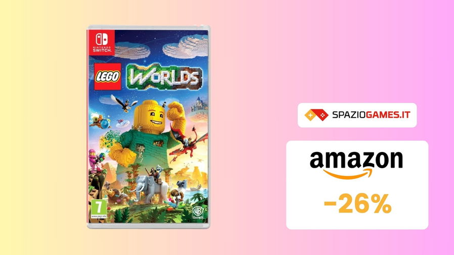 Immagine di SVENDITA TOTALE: LEGO Worlds per Switch al -26%!