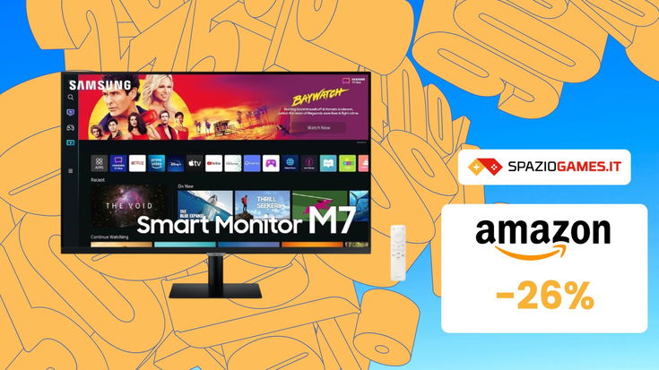 Prezzo BOMBA su questo smart monitor Samsung! (-26%)