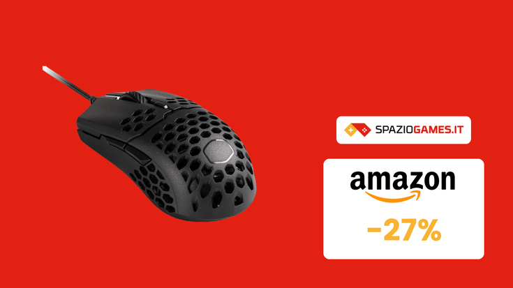 Ottimo mouse da gaming in SUPER sconto su Amazon: meno di 37€!