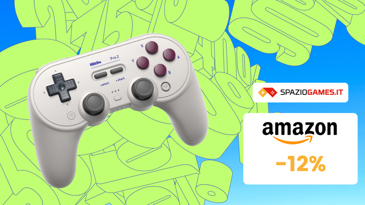 Prezzo BOMBA su questo controller 8Bitdo Pro 2! (-12%)