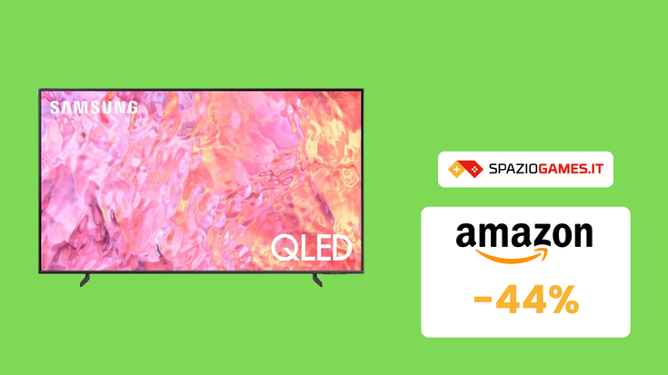 Smart TV QLED Samsung ottima per PS5 a un prezzo TOP! (-44%)