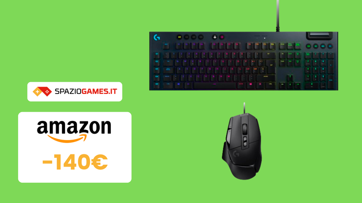 Tastiera e mouse Logitech ora in sconto a prezzo SUPER: - 42%!