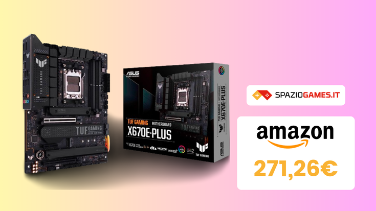 Scheda madre ASUS TUF al PREZZO MINIMO su Amazon! (-142€)