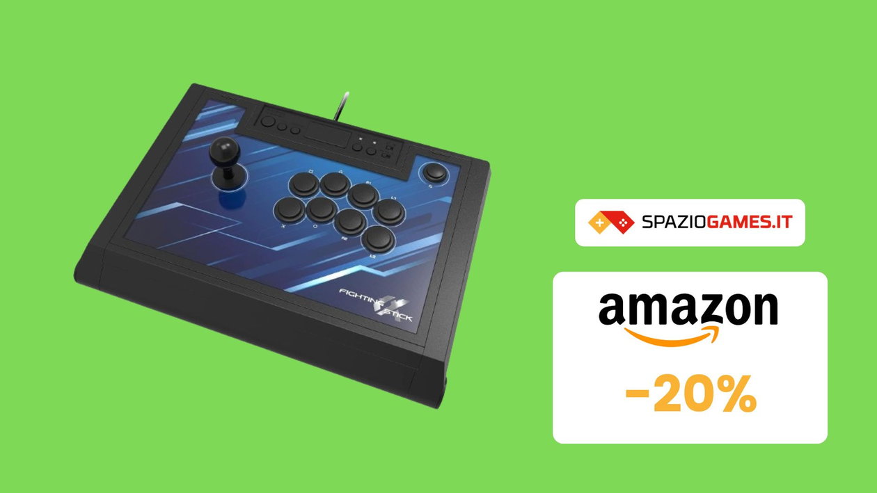 Immagine di HORI Fighting Stick Alpha per PS5: prezzo sempre PIÙ BASSO! Su Amazon a soli 159€!