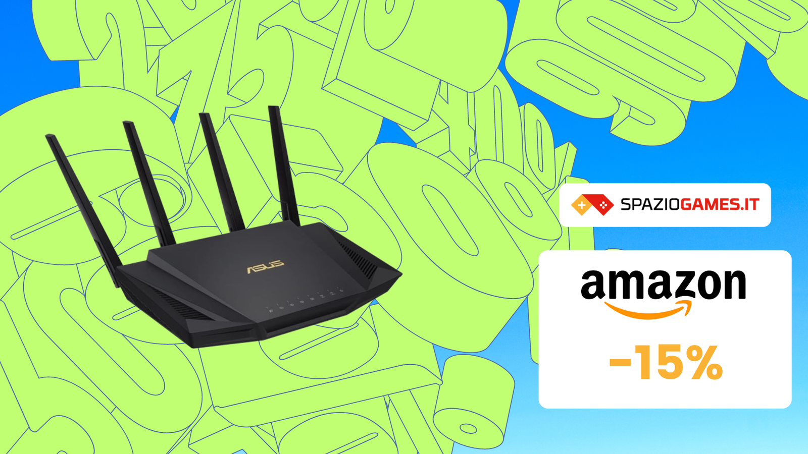 MINIMO STORICO su questo router ASUS Wi-Fi 6!