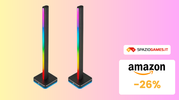 Torri luminose smart Corsair SOTTOCOSTO su Amazon, AFFARE al -26%
