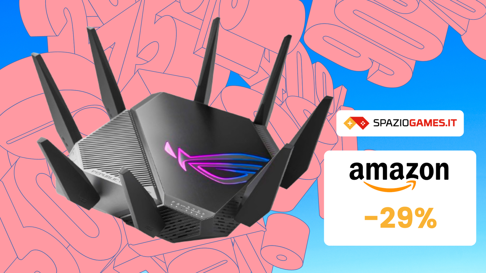 Asus Rog Router. Amazon L'ambitissimo router ASUS ROG ora a PREZZO SUPER(-29%) - SpazioGames
