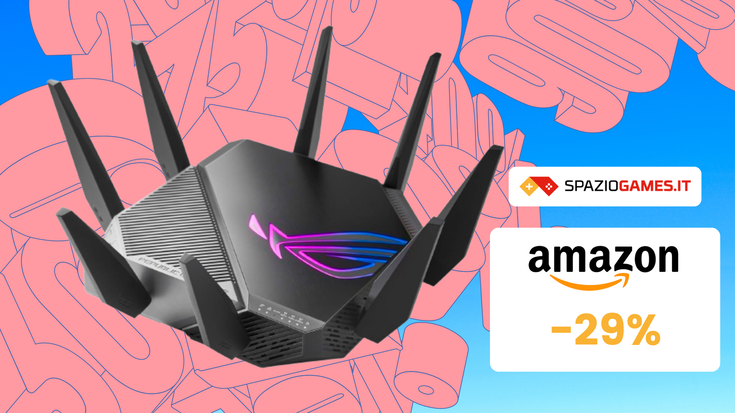 L'ambitissimo router ASUS ROG ora a PREZZO SUPER(-29%)