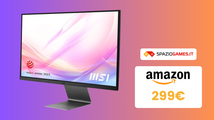 Monitor MSI 4K a un prezzo STRACCIATO! Lo paghi solo 299€