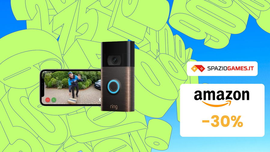 Immagine di Videocitofono Ring, CHE PREZZO! Su Amazon risparmi il 30%!