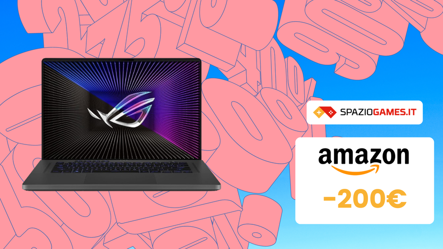 Immagine di FOLLIA AMAZON: Risparmi 200€ su questo notebook gaming Asus!