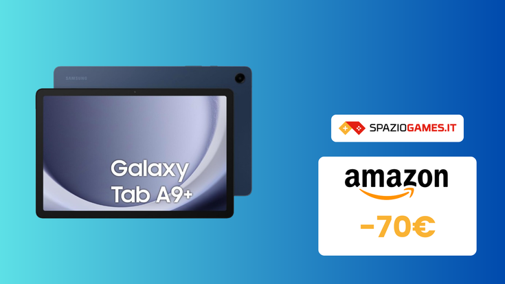 MINIMO STORICO su Amazon per Galaxy Tab A9+! (-70€)