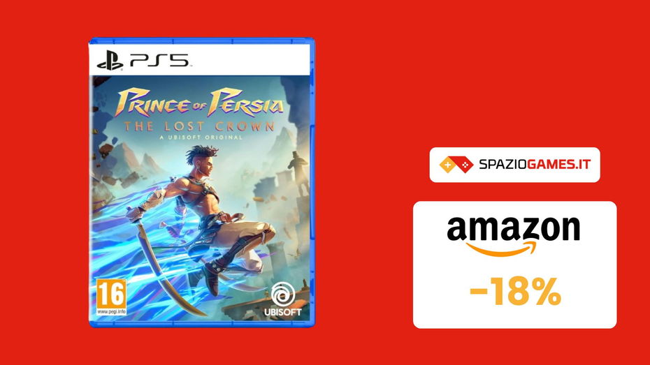 Immagine di Prezzo BOMBA su Prince Of Persia: The Lost Crown per PS5! (-18%)