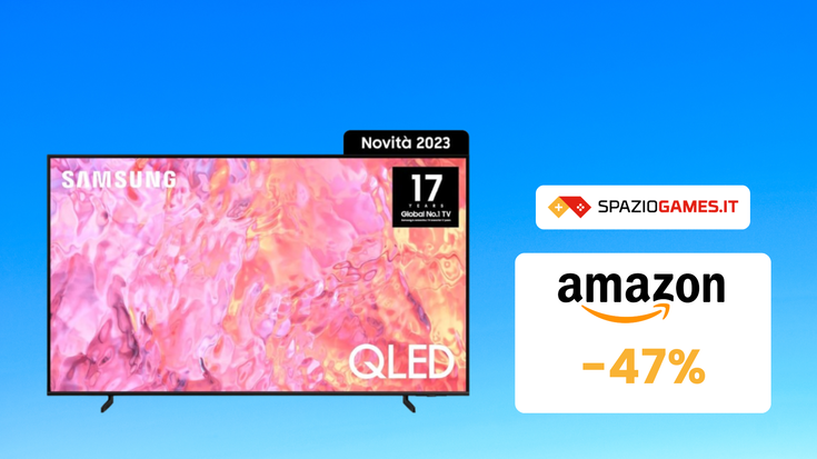 OFFERTA SHOCK! Samsung QLED 4K quasi a metà prezzo! (-47%)