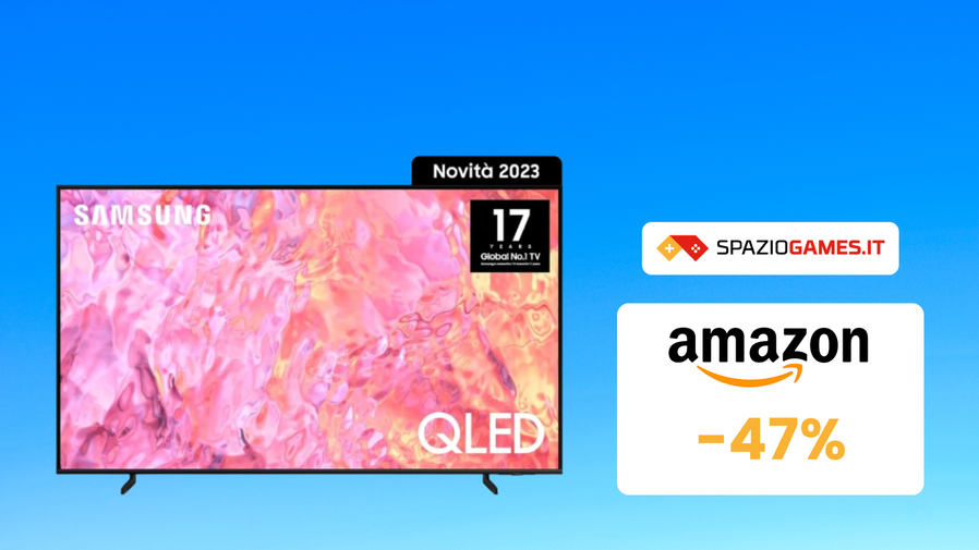 Immagine di OFFERTA SHOCK! Samsung QLED 4K quasi a metà prezzo! (-47%)