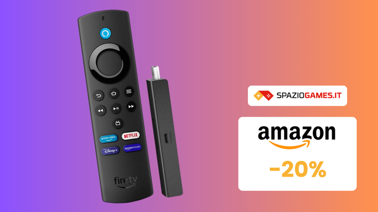 PREZZO SUPER! Fire TV Stick Lite con Alexa ora a meno di 28€!