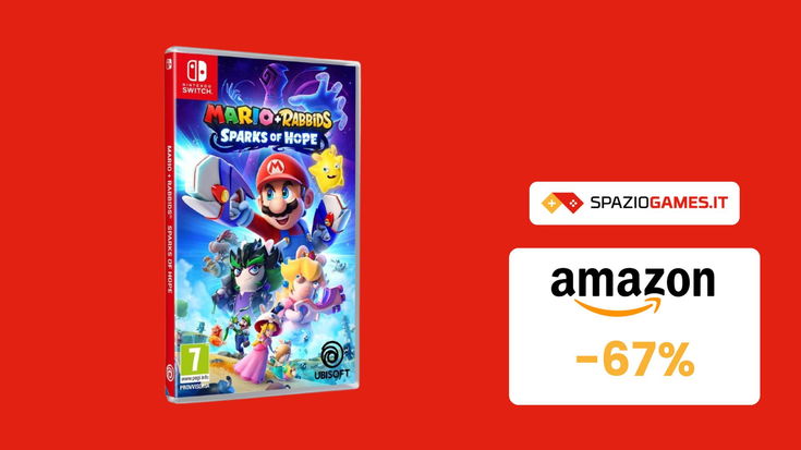 Mario + Rabbids Sparks of Hope oggi vi costa MENO della metà! (-67%)