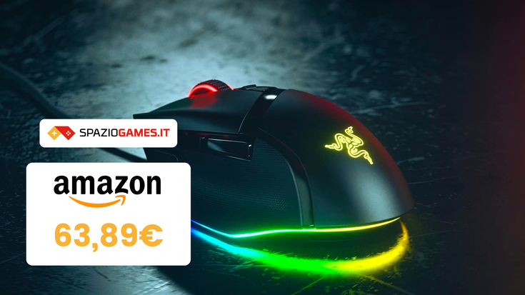 L'OTTIMO mouse Razer Basilisk V3 ora in sconto del 25%!