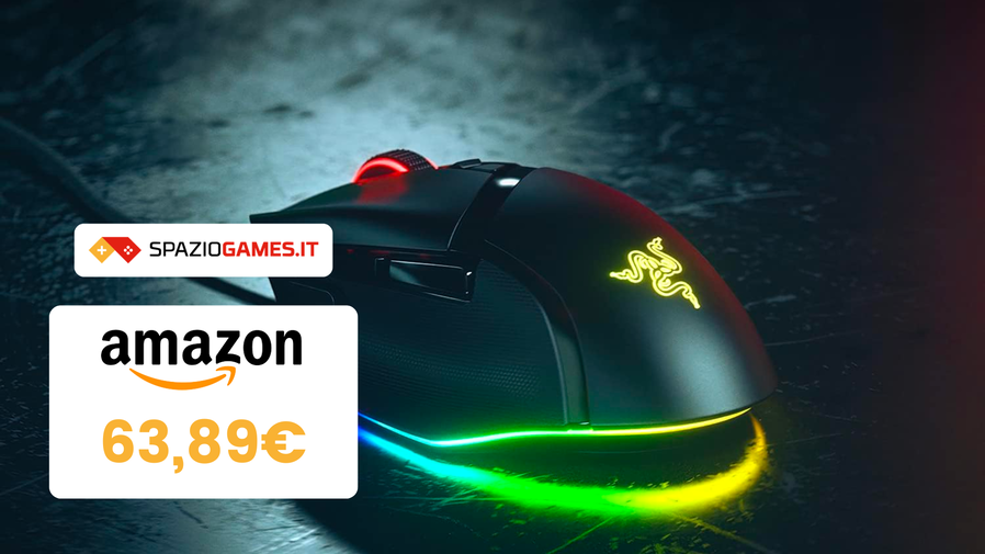 Immagine di L'OTTIMO mouse Razer Basilisk V3 ora in sconto del 25%!